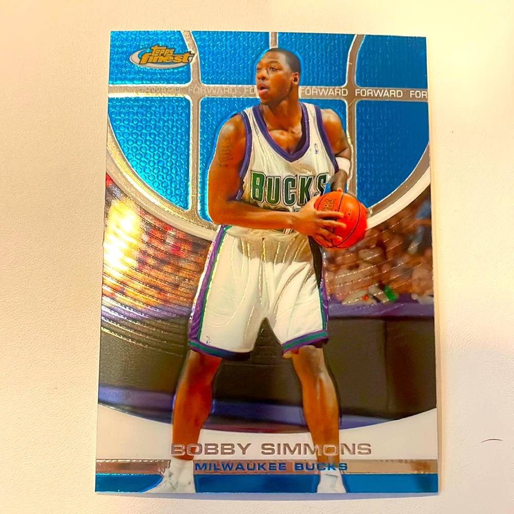 Bobby Simmons #29 Topps finest basketball card